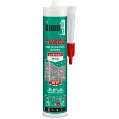 Изображение товара Клей монтажный Kudo Turbo, акриловый, 280 мл, белый