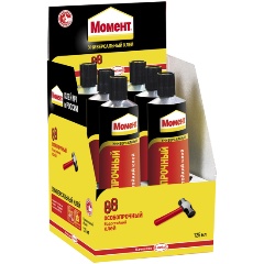 Изображение товара Клей универсальный Момент 88 Особопрочный, 30 мл в шоубоксе