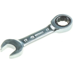Изображение товара Ключ комбинированный ARNEZI трещоточный, короткий, 17 мм