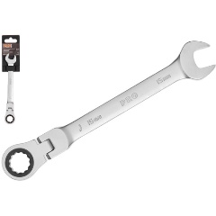 Изображение товара Ключ комбинированный PRO STARTUL 15мм трещоточный шарнирн. (PRO-7215)