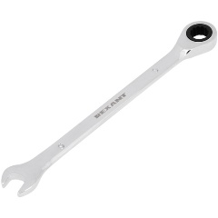 Изображение товара Ключ комбинированный трещоточный REXANT 9 мм CrV зеркальный хром