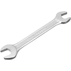 Изображение товара Ключ рожковый, 10 х 11 мм, хромированный, SPARTA, 144395