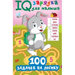 Изображение товара Книга 100 задачек на логику для дошкольников развитие мышления