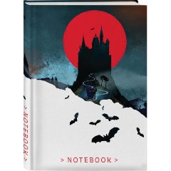 Изображение товара Книга Белая птица Блокнот Замок Дракулы Эксмо 192 страницы формат 138х200 мм