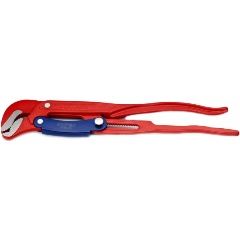 Изображение товара Ключ трубный KNIPEX 1 1/2", S-образные губки, с быстрой регулировкой, зев 60 мм, длина 420 мм, красный