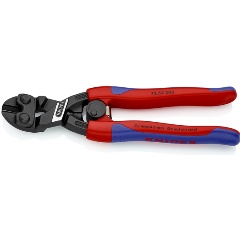 Изображение товара Бокорезы KNIPEX KN-7262200, усиленные, для резания близко к поверхности, фосфатированные, черного цвета 200 mm