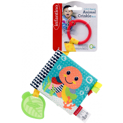 Изображение товара Книжка-игрушка Infantino Посчитай животных с прорезывателем для малышей