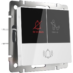 Изображение товара Кнопка звонка для отелей Werkel белый W1114601 4690389171345