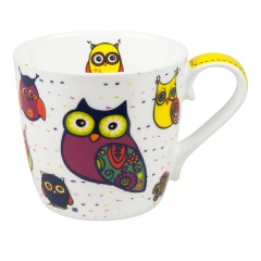 Изображение товара Кружка Koenitz "Разноцветные животные - совы"