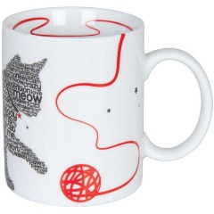 Изображение товара Кружка Koenitz "Шрифт кот"11 1 002 2303