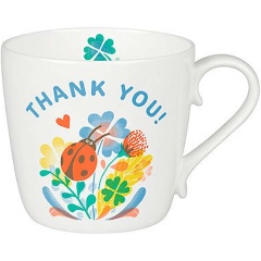 Изображение товара Кружка Koenitz Спасибо тебе 425 мл фарфор разноцветная универсальная