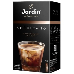 Изображение товара Кофейный напиток JARDIN Americano 3в1, растворимый, в стиках, 8 шт