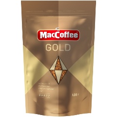 Изображение товара Кофе растворимый MacCoffee Gold 150 г сублимированный