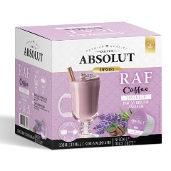Изображение товара Кофе в капсулах ABSOLUT DRIVE "РАФ Лаванда" 12 капсул (для кофемашин Dolce Gusto)