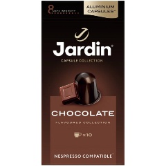 Изображение товара Кофе в капсулах JARDIN Chocolate, для кофемашин Nespresso, 10 капсул, алюминиевая капсула