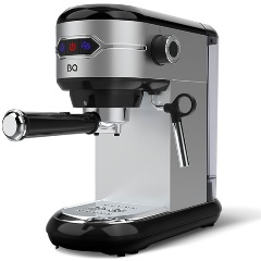 Изображение товара Кофеварка BQ CM3001 эспрессо рожкового типа стальной/черный