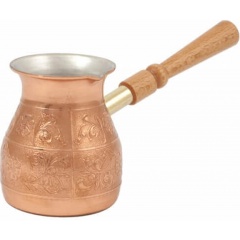 Изображение товара Турка для кофе Tima Утро Востока объем 0,3 литра с съемной ручкой