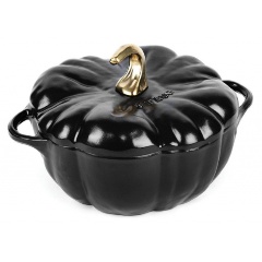 Изображение товара Кокот Staub Тыква, 12,2 см, 0,5 л, черный (40508-548)