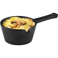 Изображение товара Кокотница Mallony Culinaria 17х9,5х4,8 см, 170 мл, с длинной ручкой, чугун (985063)