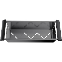 Изображение товара Кухонный коландер из нержавеющей и вороненой стали CO-04-GM