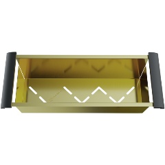 Изображение товара Коландер CO-04-LG нерж.сталь/светлое золото