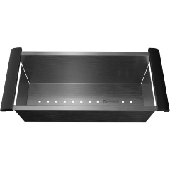 Изображение товара Коландер CO-05-GM нерж.сталь/вороненая сталь