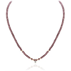 Изображение товара Колье 01Л212216-1 Estet Jewelry 38 см золотое с фианитами