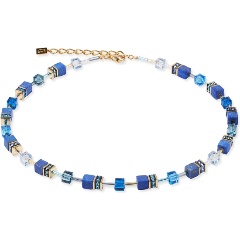 Изображение товара Колье Blue Coeur de Lion 4905/10-0700 с лазуритом и Swarovski