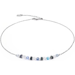 Изображение товара Колье Blue-Silver Coeur de Lion 5076/10-0717