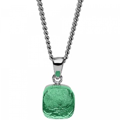 Изображение товара Колье Firenze smaragd Qudo 400084.1 G/S из натурального камня для женщин