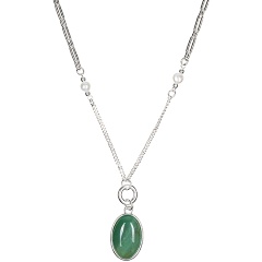 Изображение товара Колье Колье GREEN AVENTURINE Fiore Luna LN5155 G/S