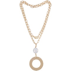 Изображение товара Колье Perle Fiore Luna LN5107 BW/RG