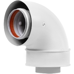 Изображение товара Коаксиальный отвод Royal Thermo диам. 60/100L FF 90гр