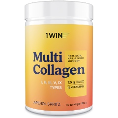 Изображение товара БАД 1WIN MULTI Коллаген комплекс Апероль 240г для молодости и красоты