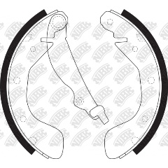 Изображение товара Колодки тормозные барабанные NiBK FN11174 4 шт для Opel Chevrolet Daewoo Ravon