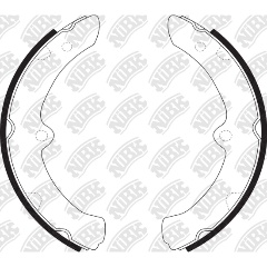 Изображение товара Колодки тормозные барабанные NiBK FN2296, 4 шт