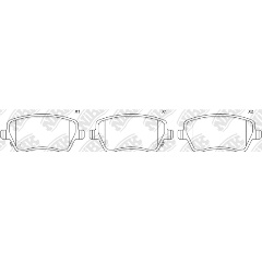 Изображение товара Колодки тормозные дисковые NiBK для ЛАДА и других автомобилей