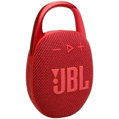 Изображение товара Портативная Bluetooth колонка JBL Clip 5 красная с защитой IP67, 12 часов работы