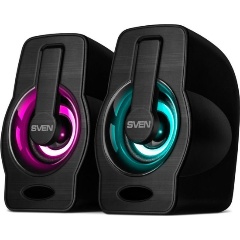 Изображение товара Колонки 2.0 Sven 255 черный 6 Вт USB