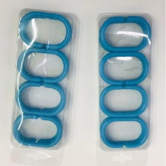 Изображение товара Кольца для шторы в ванную Savol S-YLK002B, синий