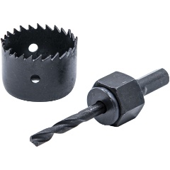 Изображение товара Кольцевая пила HCS по дереву РемоКолор 40 мм, сверло 6 мм, держатель 35-7-640