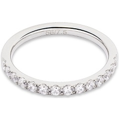 Изображение товара Кольцо Crystal-Silver Coeur de Lion 0146/40-1817 58