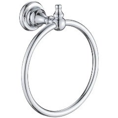 Изображение товара Кольцо для полотенец Rose RG1106 хром настенное латунь