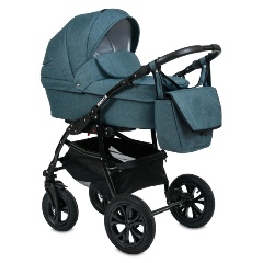 Изображение товара Универсальная коляска ALIS BERTA + F 3 в 1 Be 01, изумруд
