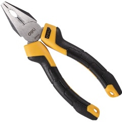 Изображение товара Комбинированные плоскогубцы Deli DL2006Z 160 мм сталь CrV прорезиненные рукоятки