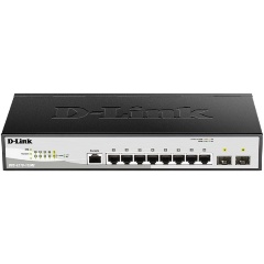 Изображение товара Коммутатор D-Link DGS-1210-10/ME/B2A управляемый для сети Ethernet