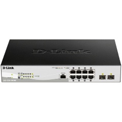 Изображение товара Коммутатор D-Link DGS-1210-10P/ME/B1A