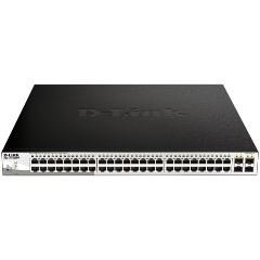 Изображение товара Коммутатор D-Link DGS-1210-52MPP/E2A