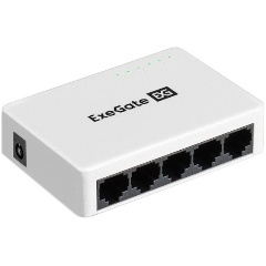 Изображение товара Коммутатор Exegate EDES-1005C Неуправляемый 1-5 портов 10/100 Мбит/с