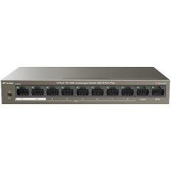 Изображение товара Коммутатор IP-COM F1110P-8-63W 8 портов PoE для офиса и малого бизнеса